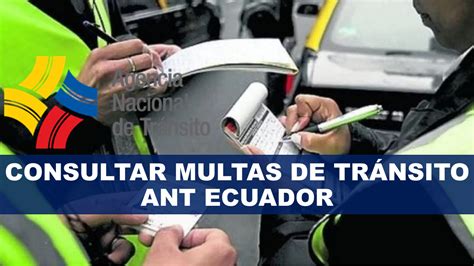 consulta de multas de transito ecuador